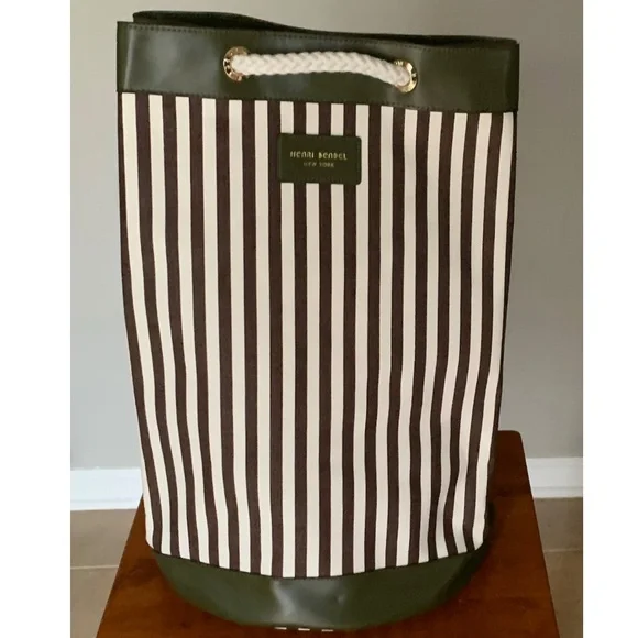 Henri Bendel Drawstring Bag s-l400.jpg main image 3